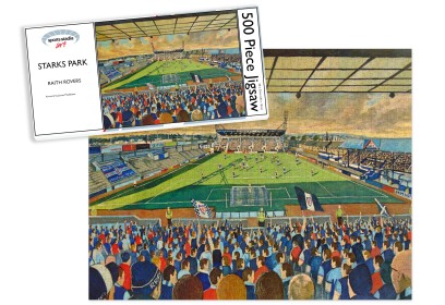 Stark's Park Stadium Fine Art Jigsaw Puzzle - Raith Rovers FC